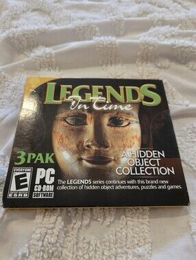 Legends In Time PC Game 3-Pak Hidden Object Retro PC Game